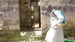 My village farmer saw me peeing&comma; Fucked me till I screamed for help